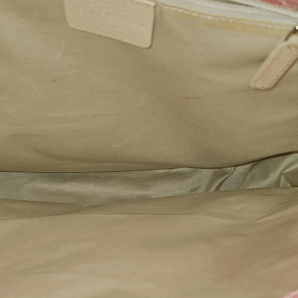 Bvlgari Tote bag Red Beige Woman Authentic Used